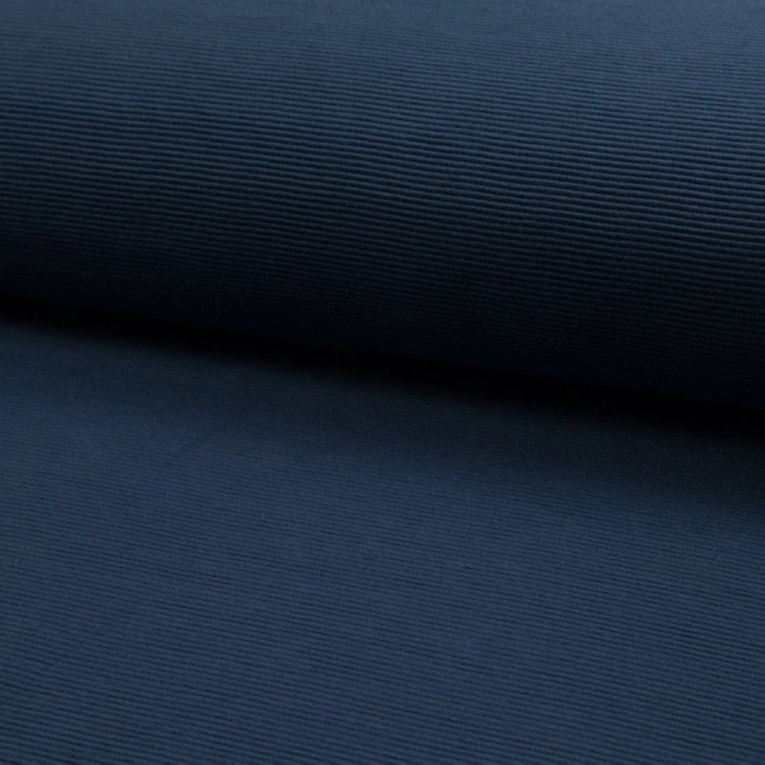 Jersey Gerippt Ottoman Uni Denimblau 1 Jersey Gerippt Ottoman Uni Denimblau