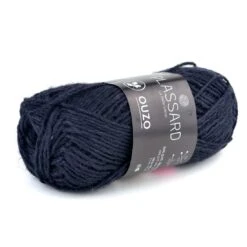 OUZO Strickgarn Marinebla 100m
