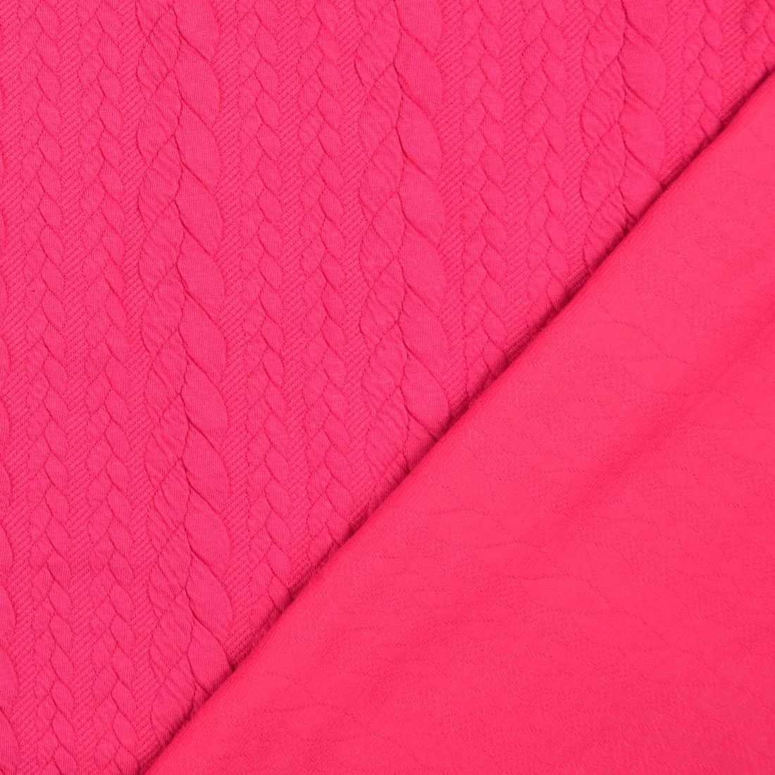 Jersey Sweat 3D Gefüttert Pink 1 Jersey Sweat 3D Gefüttert Pink