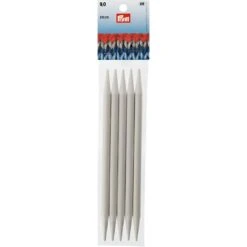 Prym Strumpfstricknadeln, 20cm, 9,00mm, Grau
