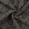 Jersey-Jacquard Gesteppt Arabesk Schwarz