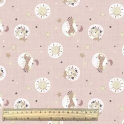 Bedruckter Jersey-Stoff Mit Tiermotiven Im Rosa Sternenhimmel -Nähzubehör Verkäufe 2024 1dee63a07e2aa19cf08dd0f5f82ace7be832dc7f 315890 01