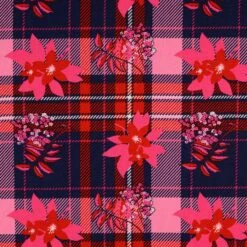 Jersey Baumwolle Tartan Blumen Rosa Rot -Nähzubehör Verkäufe 2024 3446bc94e364374dcf23adf971587803ce7ba0a7 314786 1