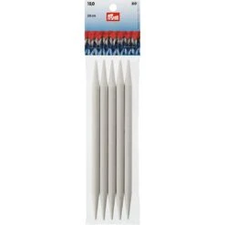 Prym Strumpfstricknadeln, 20cm, 10,00mm, Grau