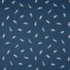 Baumwolljersey Federn Blau