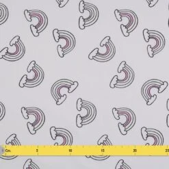 Jersey Baumwolle Regenbogen Glitzernd Weiss -Nähzubehör Verkäufe 2024 4a4972b1dfe1bf79f8aaa0d9e140bab77c3b7f84 246916 1