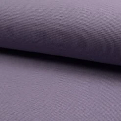 Jersey Baumwolle Geprägt Einfarbig Flieder