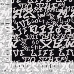 Jersey Baumwolle Buchstaben Weiß Schwarz -Nähzubehör Verkäufe 2024 50b77a6b72b50c1c1d6d17841cc3f49c1c0da71e 314065 2