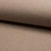 Jersey Baumwolle Geprägt Einfarbig Beige Meliert