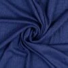 Jersey Strick Viskose Fein Gerippt Marineblau