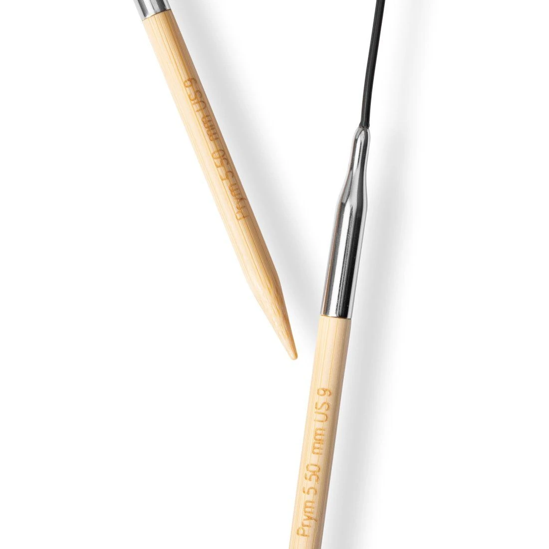 Bambus-Rundstricknadeln Prym, Glatte Oberfläche, 40-80 Cm 1 Bambus-Rundstricknadeln Prym, Glatte Oberfläche, 40-80 Cm