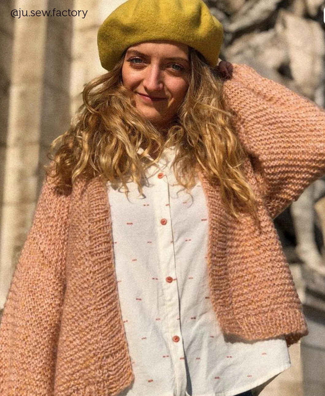 Strickgarn Plassard Jupiter Hellrosa 2 Strickgarn Plassard Jupiter Hellrosa – Bild 2