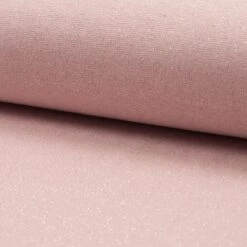 Jersey Lurex Puderrosa Schlauchware