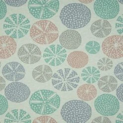 Sommersweat French Terry Korallenmotiv Bunt