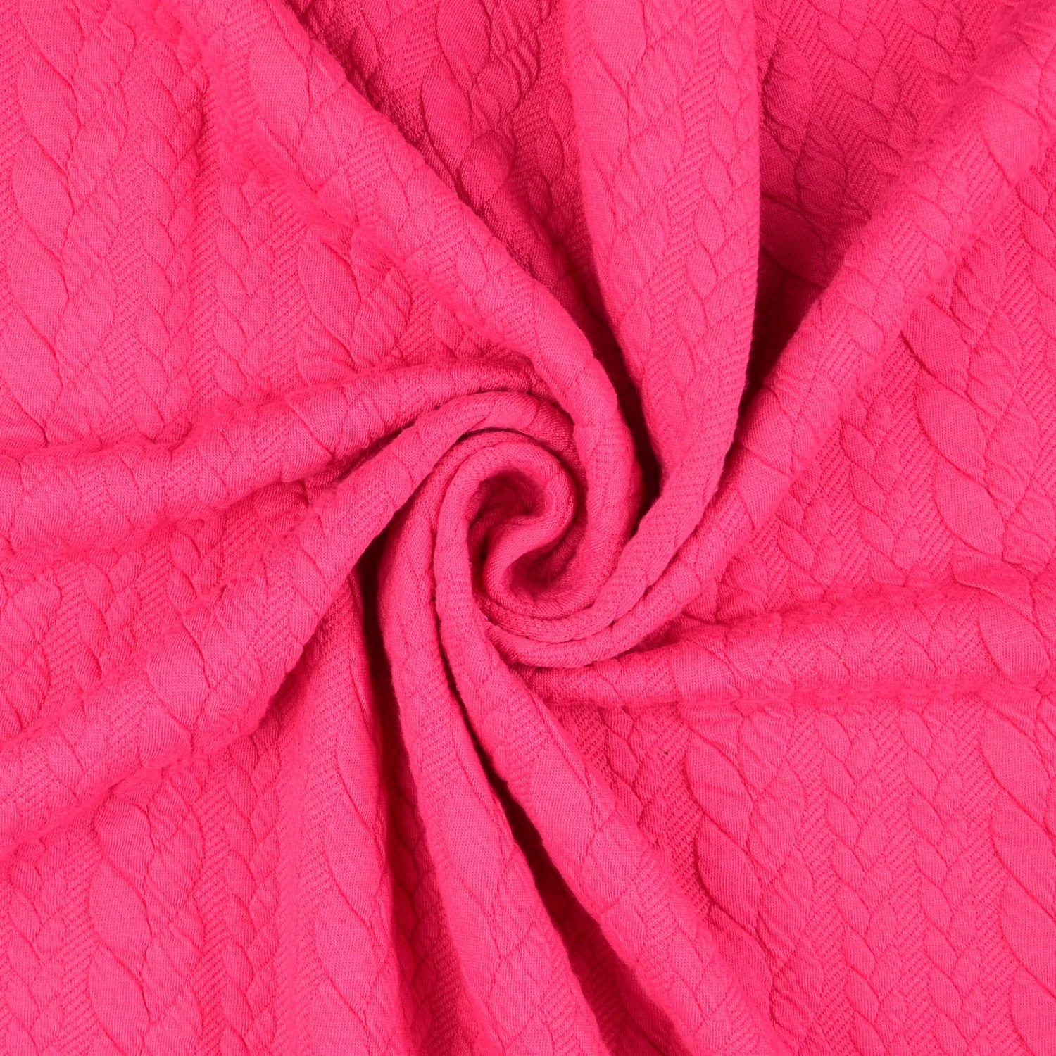 Jersey Sweat 3D Gefüttert Pink 2 Jersey Sweat 3D Gefüttert Pink – Bild 2