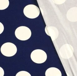 Jersey Viskose Punkte Ecru Marineblau -Nähzubehör Verkäufe 2024 911035760792e621ae2c49384999592b02f64e74 312262 4