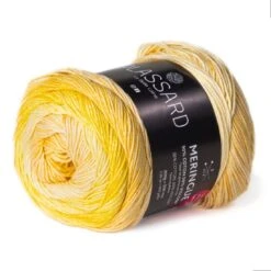 MERINGUE - Baumwolle/Sojavisose Strickgarn Gelb