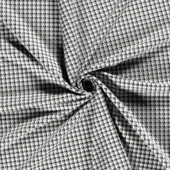 Milano Hahnentrittmuster Grau