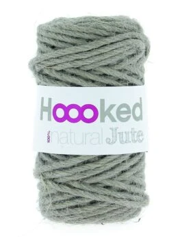 Jute Strickgarn Hooked Taupe