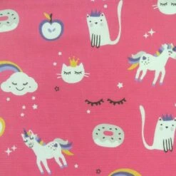 Jersey Einhörner/Katzen Pink