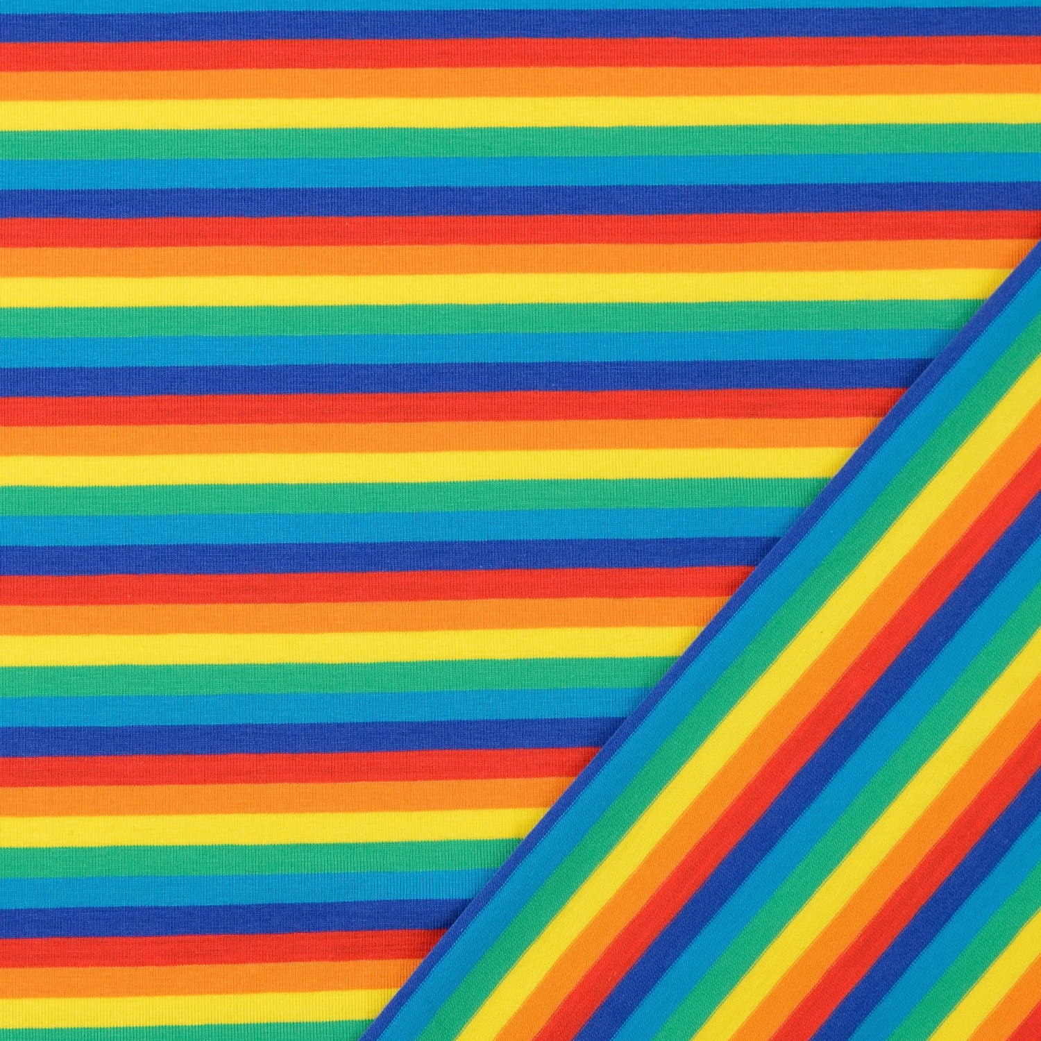 Jersey Baumwolle Streifen Bunt 3 Jersey Baumwolle Streifen Bunt – Bild 3