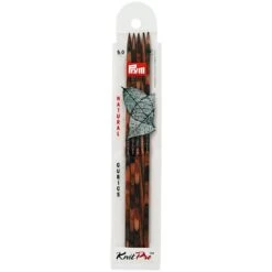 Prym Strumpfstricknadeln, Natural, CUBICS, 20cm, 5,00mm