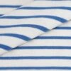 Baumwolljersey Modal Streifen Blau