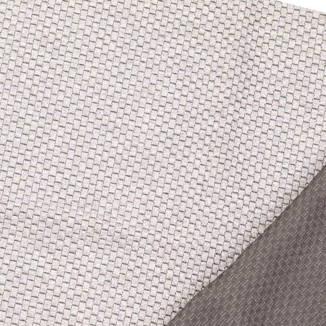 Strickstoff Bubble Polyester Viskose Grau 3 Strickstoff Bubble Polyester Viskose Grau – Bild 3