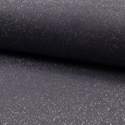 Jersey Schlauchware Dunkelgrau Lurex