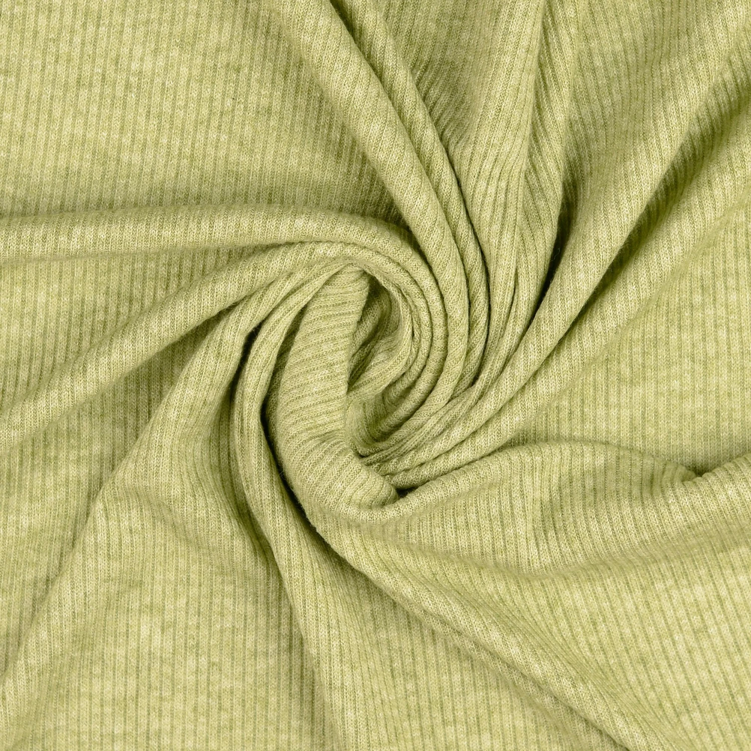 Jersey Strick Viskose Fein Gerippt Anisgrün 1 Jersey Strick Viskose Fein Gerippt Anisgrün