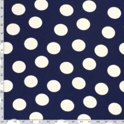 Jersey Viskose Punkte Ecru Marineblau -Nähzubehör Verkäufe 2024 e637eb65a483d2e73f4908828c980f10ec267f4b 312262 2
