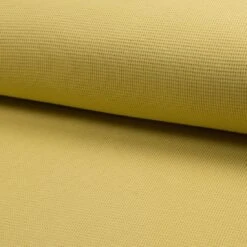 Jersey Baumwolle Geprägt Einfarbig Hellgelb