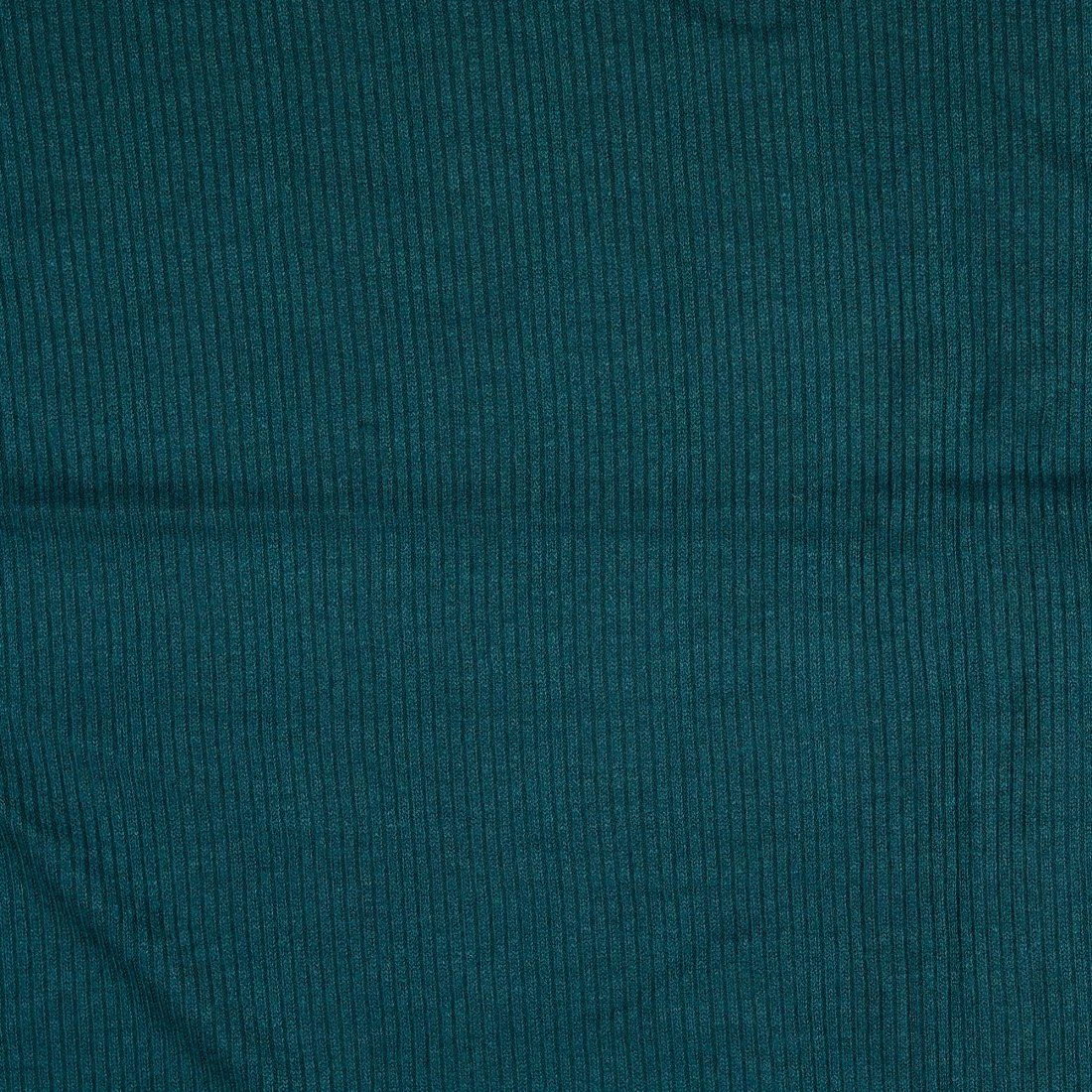 Jersey Strick Viskose Fein Gerippt Waldgrün 2 Jersey Strick Viskose Fein Gerippt Waldgrün – Bild 2