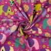 Jersey Baumwolle Elefant Violett