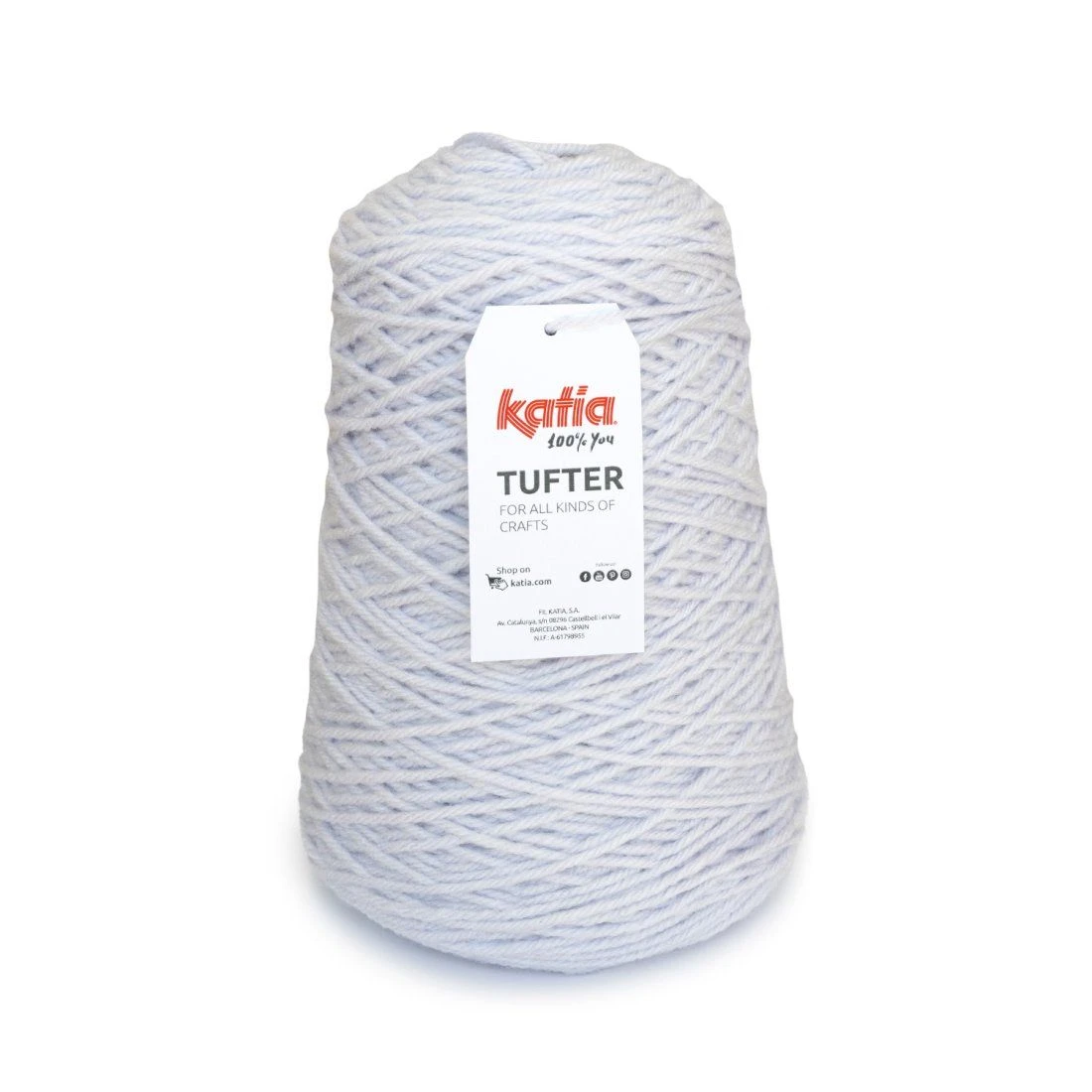 Tufting-Garn Spule 500m Malve 1 Tufting-Garn Spule 500m Malve