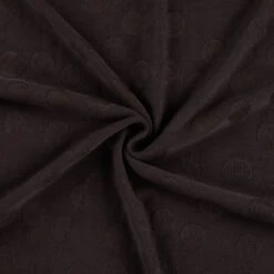 Jersey Große Punkte Braun